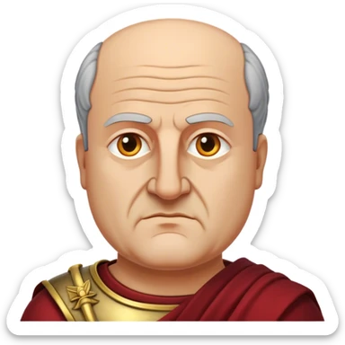 Vespasian Emperor (69-79 CE) sticker