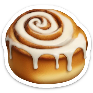 Cinnamon roll sticker
