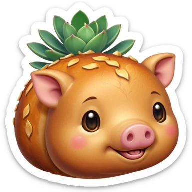 roasted pork sticker
