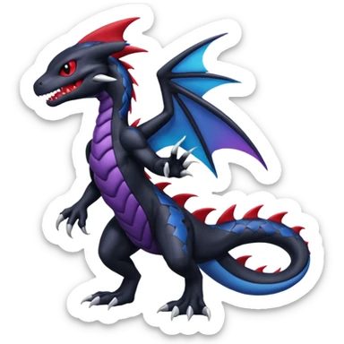 Venom-Stitch-Zekrom-Salandit-Sneasel-fusion, full body sticker