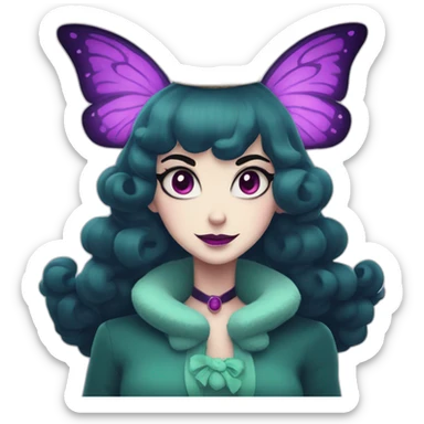 Queen Eclipsa butterfly from star vs the forces of evil sticker