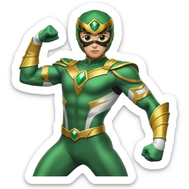 Green ranger 😏 sticker