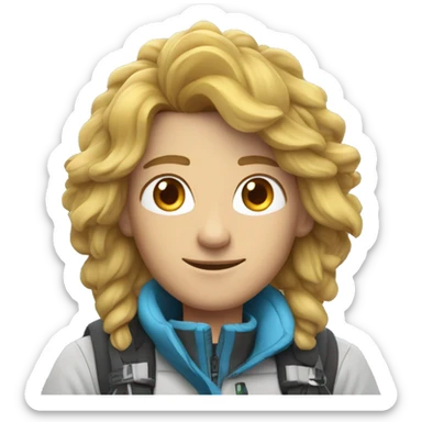 Inoxtag le youtubeur en haut de l’Everest  sticker