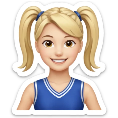 pon pon da cheerelader sticker