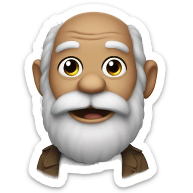 darwin from gumball sticker