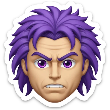J’aimerais que tu me crées un emoji sur star Platinum dans jojo bizarre Adventure sticker