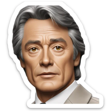 Alain delon sticker