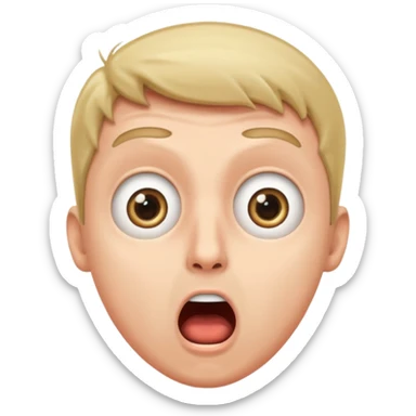 crea un emoji de un hombre que de a entender algo increible sticker