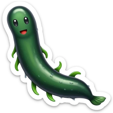 a leech sliding sticker