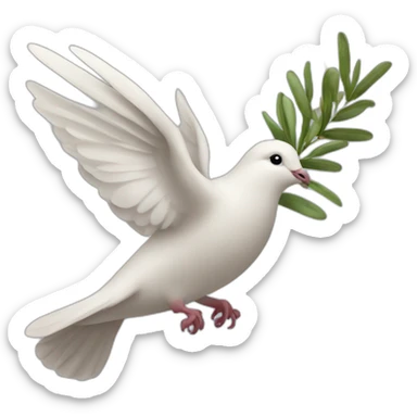dove-with-olive-branch sticker