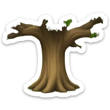 oak tree garden sticker