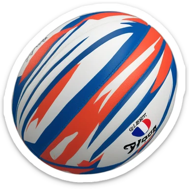 The 2023 World Cup French rugby ball from GILBERT sticker