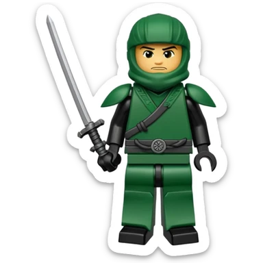 Lloyd garmadon's resistance NINJA suit from ninjago season 8 sons of garmadon sticker