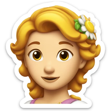 Princess Daisy sticker