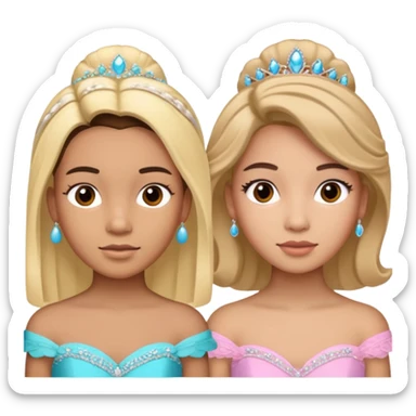 Quinceañera makeover of the boy to girl and before after picture about the boy getting a new look for his Quinceañera sticker