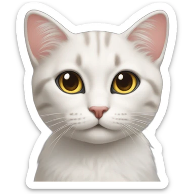 Chatte miaouu sticker