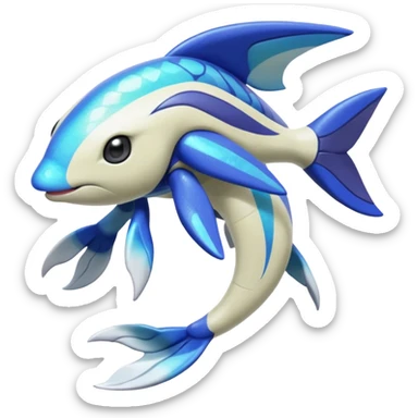 Meloetta-Kyogre-Palkia-Pokémon-Fakémon-fusion-hybrid-creature sticker