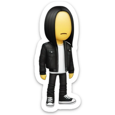 Ramones "Rick owens" sticker