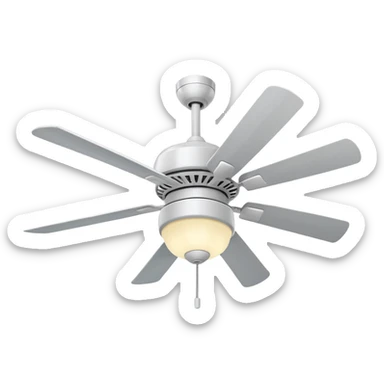 Ceiling fan sticker