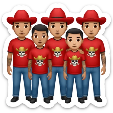Norteño gang sticker