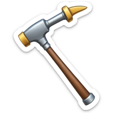 croisement de marteau sticker