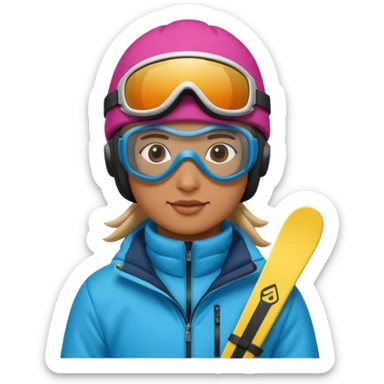 Ski Instructor sticker