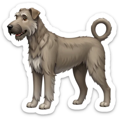 Irish wolfhound sticker