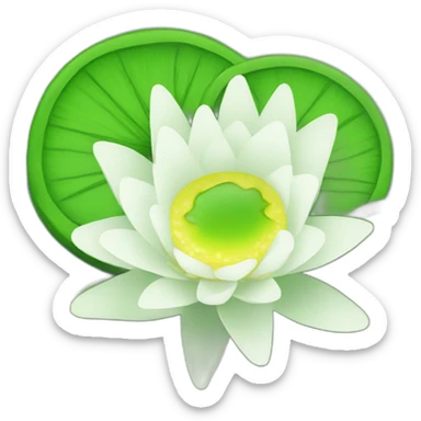 lilypad sticker
