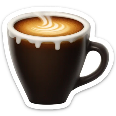 Coffee sticker