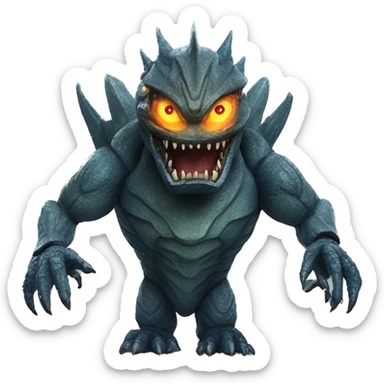 Pacific rim kaiju sticker