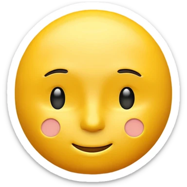 thinking emoji sticker