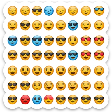 make a 67 emoji but insted of 67 put 21 sticker