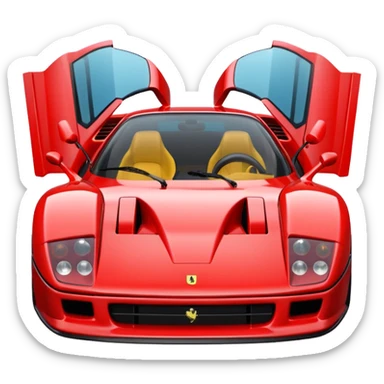 ferrari f40 sticker