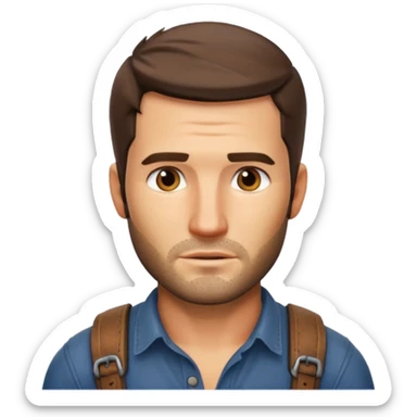 Nathan drake  sticker
