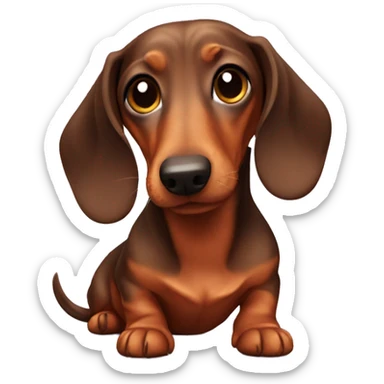 Dachshund sticker