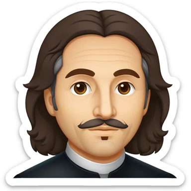 Italian physicist and mathematician Evangelista Torricelli sticker