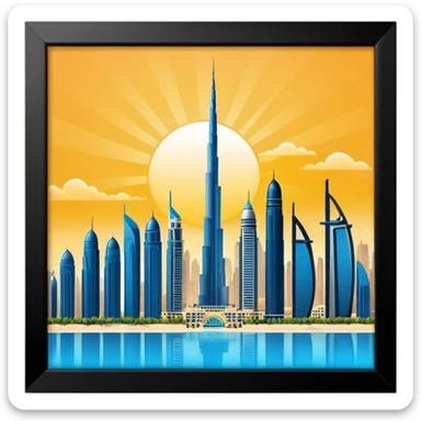 dubai sticker