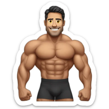 Mike thurston, bodybuilding sticker