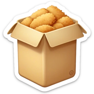 little tall box of breadcrumbs sticker