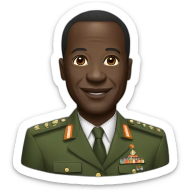Dominique ouattara sticker