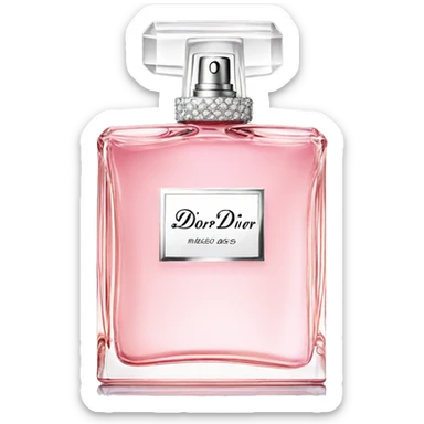 Miss Dior perfume  sticker