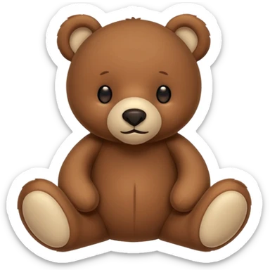 bear jellycat sticker