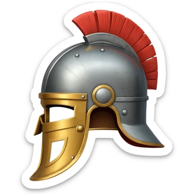 Roman Helmet sticker