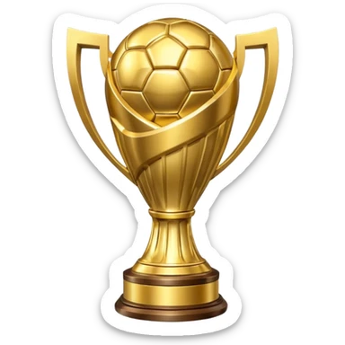 FIFA world cup trophy sticker