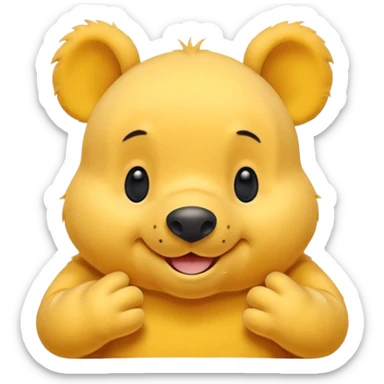 Winnie-the-Pooh sticker