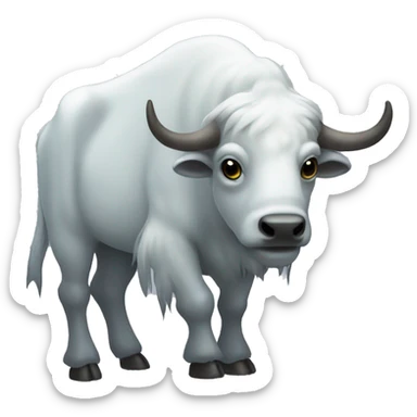 ghost buffalo  sticker