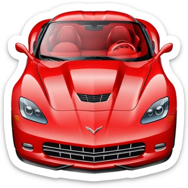 Corvette sticker