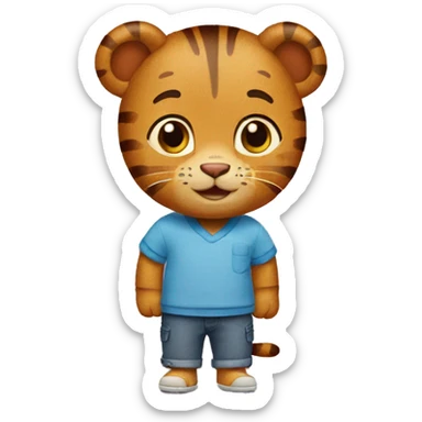 Daniel Tiger sticker