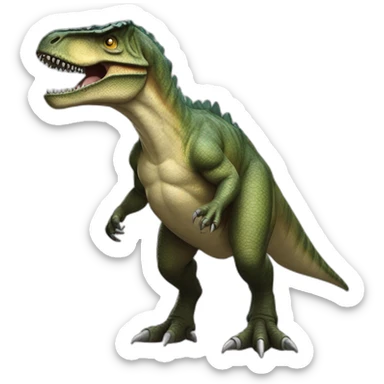 Giganotosaurus full body sticker