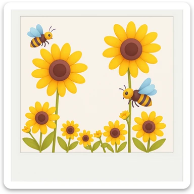 Add a polaroid frame to the image, keeping the same colors and style. sticker